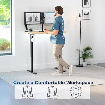 VIVO Electric 43 x 24 in Standing Desk, Memory Height Adjustment, 1B Series - Image 4