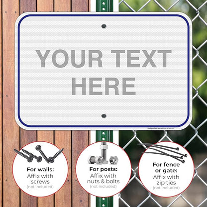Custom Sign, Personalized Metal Signs, Customize - Image 4
