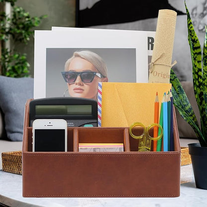 Boershun Desk Organizer, Mail Organizer Countertop, Bills Organizer, Mail - Image 6