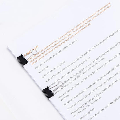 Amazon Basics Sturdy Binder Clips - Image 5