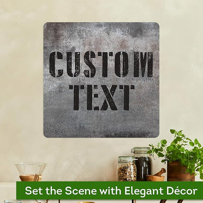 Custom Sign, Custom Street Sign, 11 Font Colors, 13 Font Styles, 4 Hole Options - Image 4
