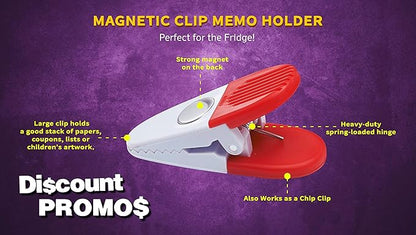 10 Magnetic Memo Holders Set - Image 3
