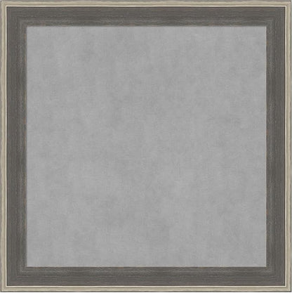 Amanti Art Grey Framed Magnetic Board 29x29 Medium Vision Board by AmantiArt