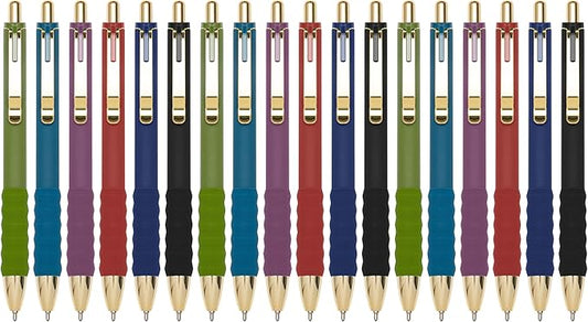 Linbsunne Ballpoint Pens Black Medium Point 1mm Pen by Linbsunne