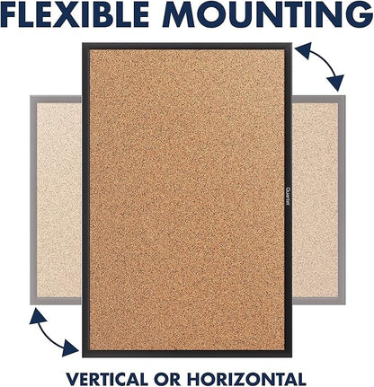 Quartet Cork Board, Bulletin Board - Image 8