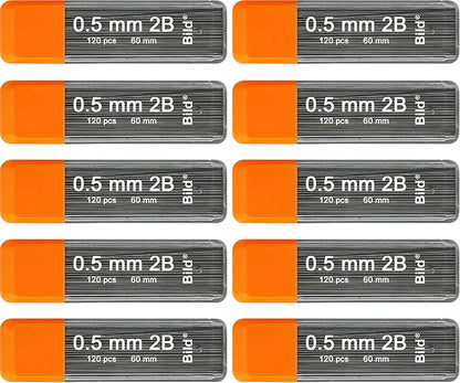 Bild Premium 1200 leads of 0.5mm 2B Mechanical Pencil Lead Refills by Bild