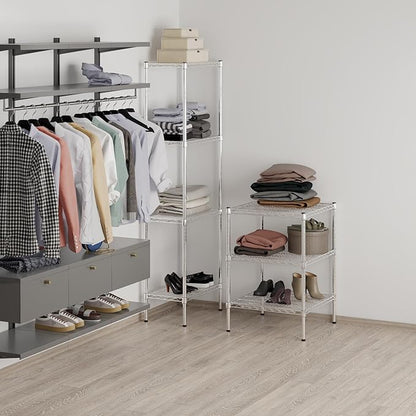 Regal Altair 24" Deep x 24" Wide x 34" Height Wire Shelving Kit | 3-Tier | NSF - Image 7