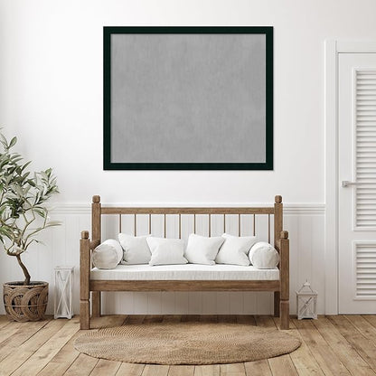 Amanti Art Black Framed Magnetic Board 44x52 Oversize Vision Board - Image 6