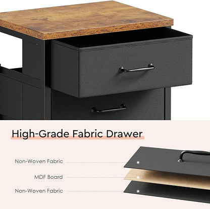 Maihail 3 Drawer Mobile File Cabinet - Image 6