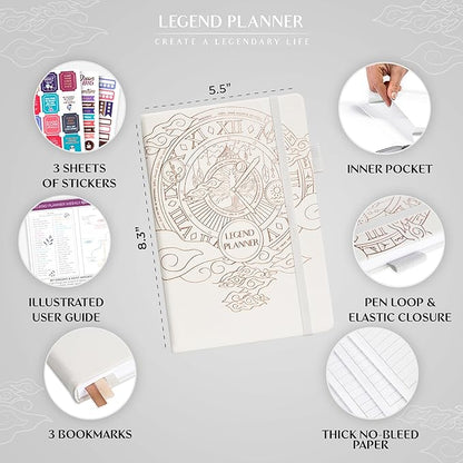 Legend Planner – Weekly & Monthly Life Planner to Hit Your Goals & Live - Image 2