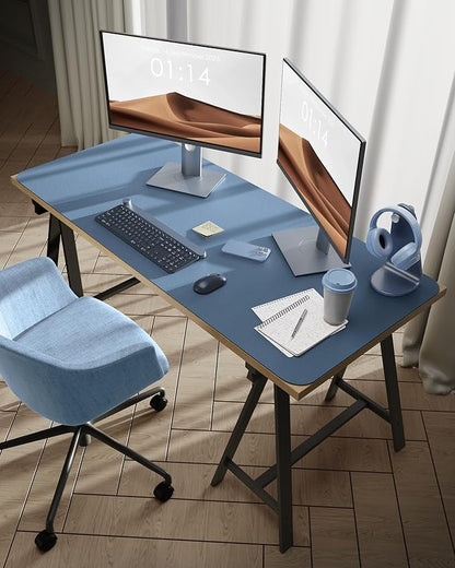 YSAGi Leather Desk Protector, Office Mat, Large Mouse Mat, Non-Slip PU Leather - Image 2