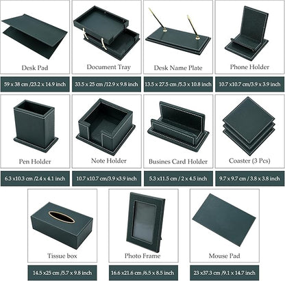 RitPin Desk Set, 11-Piece All-in-One – Executive Desk Accessories & Office - Image 3