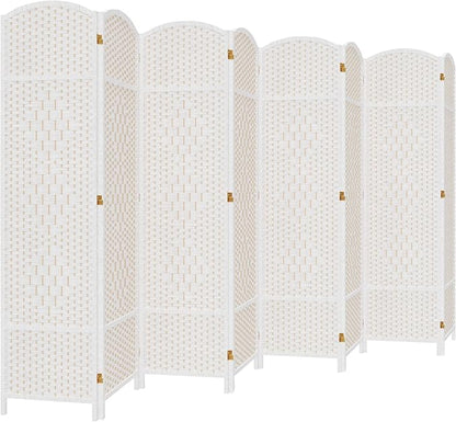 DURASPACE 8 Panel Room Divider, 6ft Tall Folding Privacy Screen, 19.5" Wide by DURASPACE