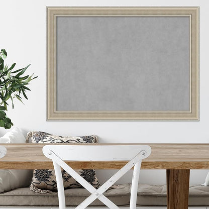 Amanti Art Silver Framed Magnetic Board 24x32 Medium Vision Board - Image 5