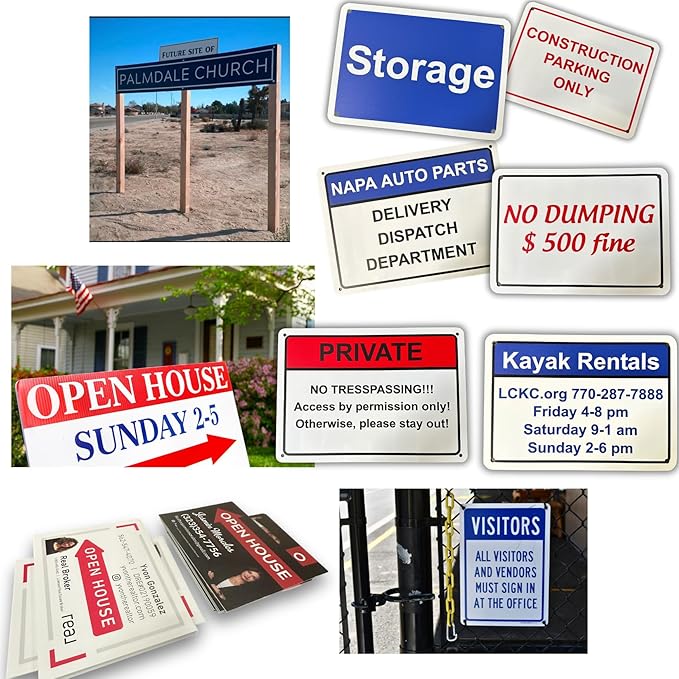 Custom Signs Outdoor Metal 24x18 - Image 4