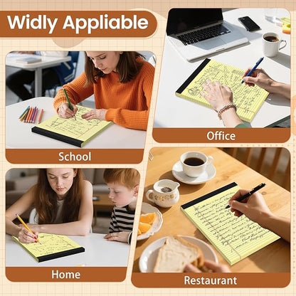 Legal Pads 8.5 X11, Narrow Ruled Notepads, 12 Pack, 50 Sheet/Pad, Tear Off - Image 5