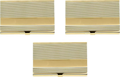 Stephanie Imports Set of 3 Slim & Minimalist Metal Business Card Holder Unisex - Image 4