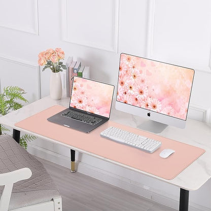 Large Desk Mat -47.2" x 17.5" Leather Desk Pad Protector - Image 7