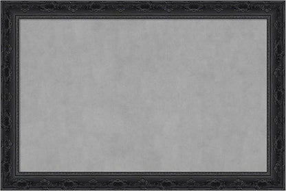 Amanti Art Black Framed Magnetic Board 24x36 Large Vision Board by AmantiArt