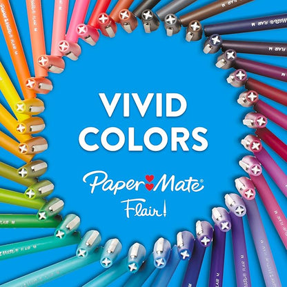 Paper Mate Flair Felt Tip Pens Ultimate Pack, Features 5 Different Types of Pens - Image 8