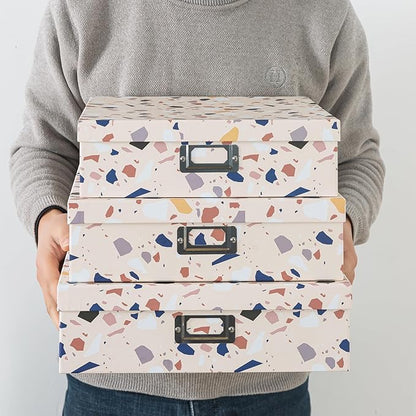 Soul & Lane Decorative Cardboard Storage Boxes - Image 3