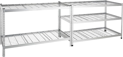 Amazon Basics 5 Shelf, High-Grade Aluminum, Adjustable, Shelving Unit - Image 3