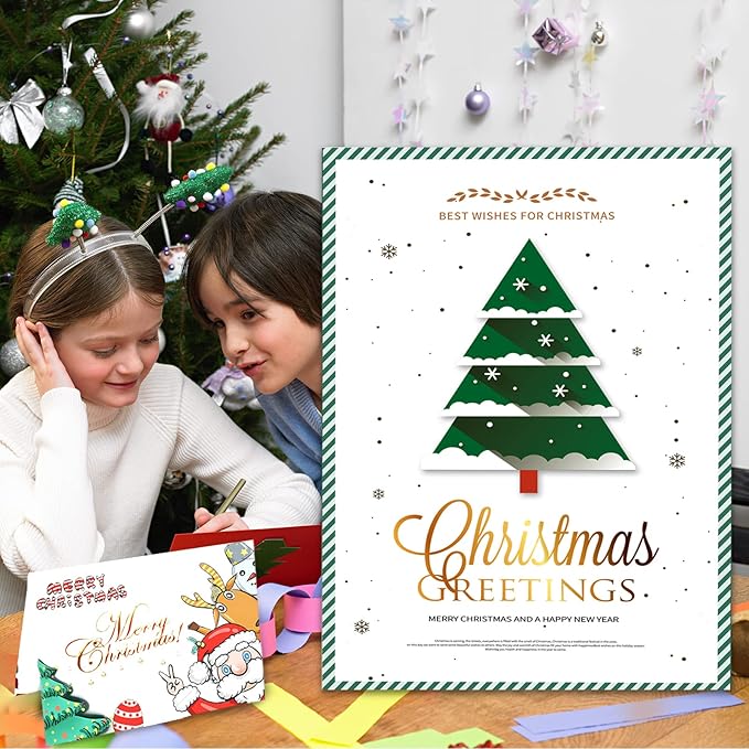 100 Sheets White Cardstock 8.5 x 11 Certificate Paper, Goefun White Card Stock - Image 7