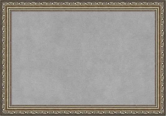 Amanti Art Silver Framed Magnetic Board 14x20 Small Vision Board by AmantiArt