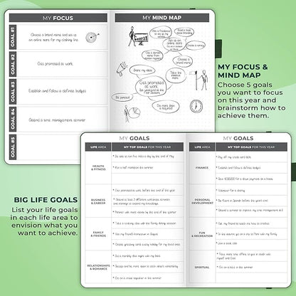 Clever Fox Planner – Undated Weekly & Monthly Planner - Image 6