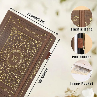 TIEFOSSI Dotted Notebook, 160gsm Thick Paper, Hardcover Dot Grid Journals - Image 2