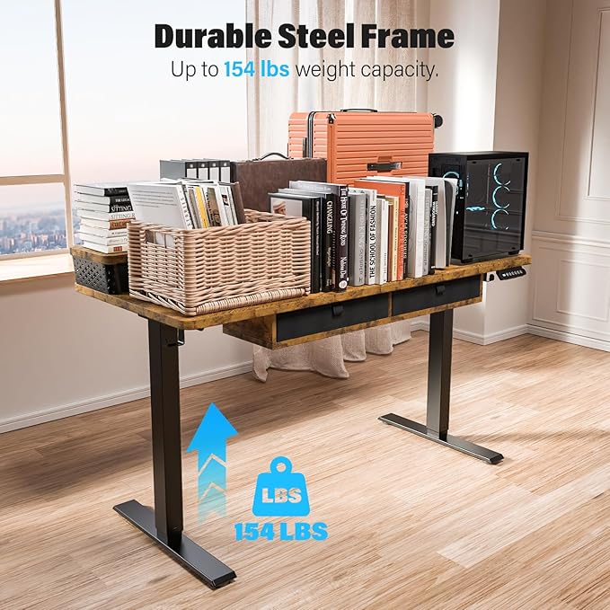 Kingant 48 x 24 Inch Electric Standing Desk - Image 7