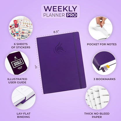 Clever Fox Planner PRO – Weekly & Monthly Life Planner to Increase Productivity - Image 2