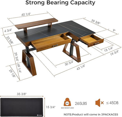 EUREKA ERGONOMIC Electric Standing Desk - Image 3