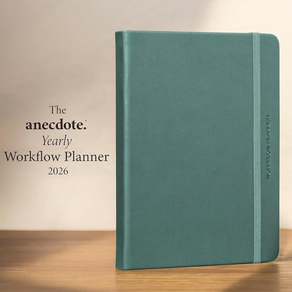 Anecdote 2026 Planner: 52 Week Daily Planner, Monthly & Weekly Workflow - Image 2