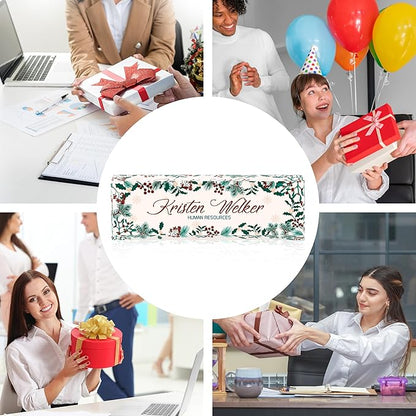 Personalized Name Plate for Desk Custom Acrylic Desk Name Plate Custom Employee - Image 5