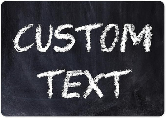 Custom Sign, Custom Street Sign, 11 Font Colors, 13 Font Styles, 4 Hole Options by MySignCenter