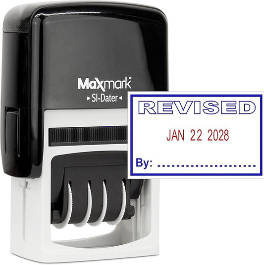 MaxMark Office Self Inking Date Stamp by Maxmark
