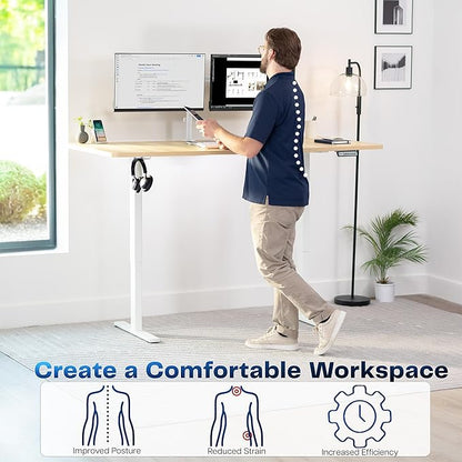VIVO Electric 71 x 36 in Standing Desk, Memory Height Adjustment, 1B Series - Image 4