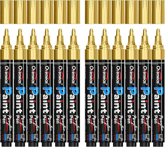 Overseas Gold Paint Pens by Overseas