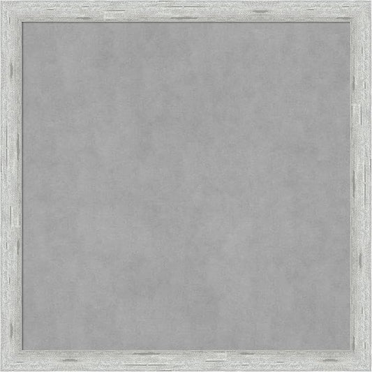 Amanti Art Silver Framed Magnetic Board 13x13 X-Small Vision Board by AmantiArt