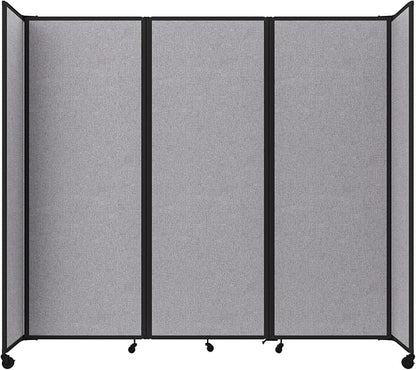 Versare Room Divider 360 Portable Wall Partition | Folding Panels | Large by VERSARE