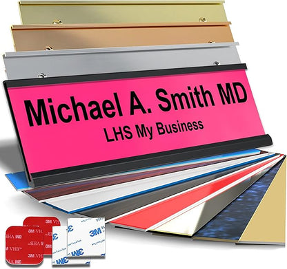 Custom Name Plate for Doors, by LHS+My+Business