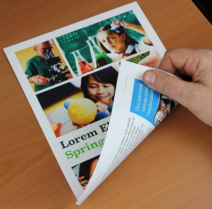 PPD Double Sided Photo Paper, Matte Brochure Paper 12 x 12 - Image 5