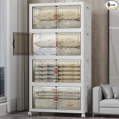 UAMFURI Extra Large Stackable Storage Bins by UAMFURIDirect