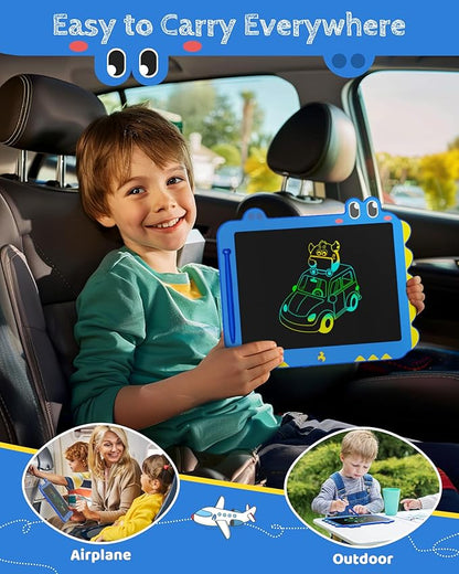 Kikapabi LCD Writing Tablet for Kids, 12 inch Dinosaur Doodle Board Toys Gifts - Image 5