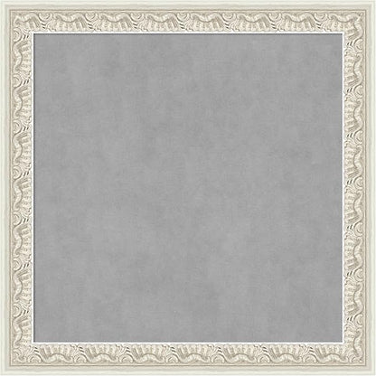 Amanti Art Silver Framed Magnetic Board 14x14 X-Small Vision Board by AmantiArt