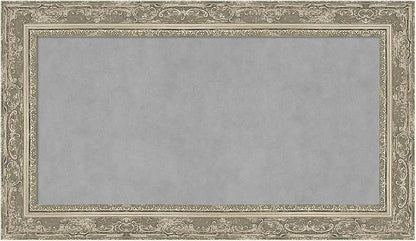 Amanti Art Silver Framed Magnetic Board 16x28 Small Vision Board by AmantiArt