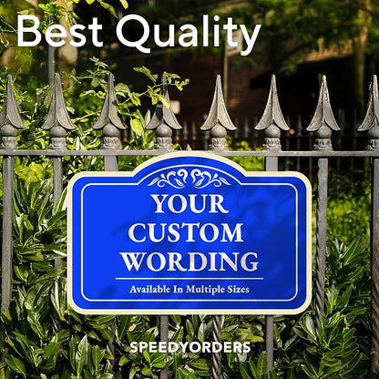 Custom Decorative Outdoor Metal Sign, Personalized Aluminum, Customized - Image 7