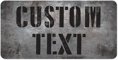 Custom Sign, Custom Street Sign, 11 Font Colors, 13 Font Styles, 4 Hole Options by MySignCenter
