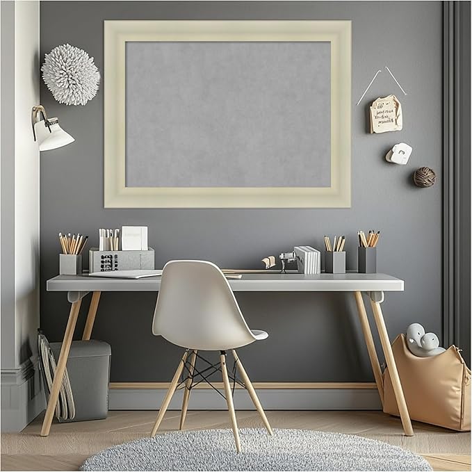 Amanti Art Silver Framed Magnetic Board 25x33 Medium Vision Board - Image 6
